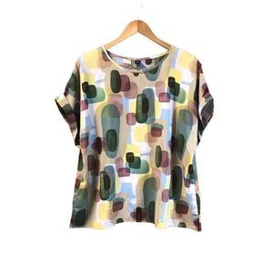 Emery Rose XXL (2XL) Bold Pattern Shell